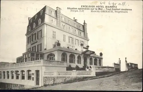 Biarritz Excelsior Hotel  x