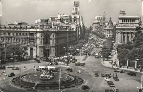 Madrid Cibeles Calle Alcala x