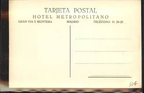 Madrid Hotel Metropolitano *