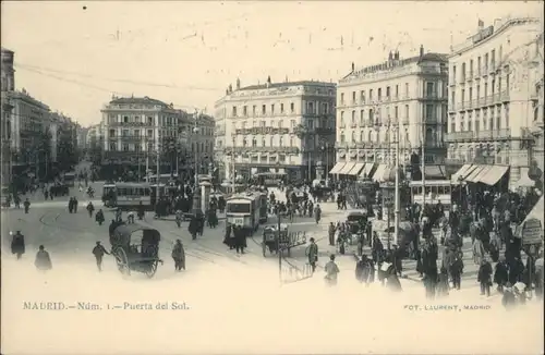 Madrid Strassenbahn Puerta Sol x