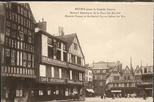 Reims La Place des Marches *