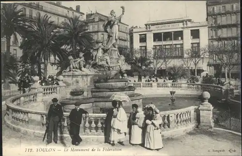 Toulon Le Monument de la Federation *