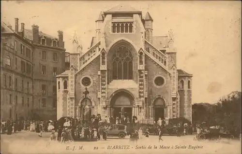 Biarritz Messe Sainte Eugenie x