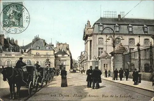 Dijon Place Armes Rue Liberte Kutsche x