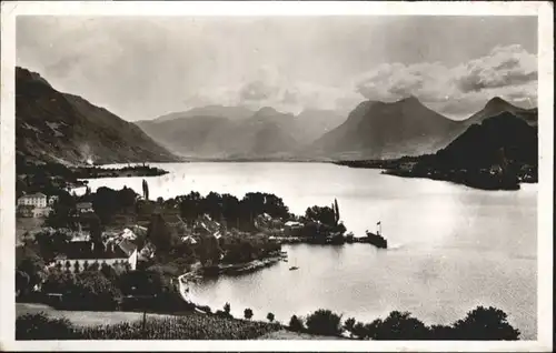 ww84100 Annecy Haute-Savoie Annecy petit Lac x Kategorie. Annecy Alte Ansichtskarten