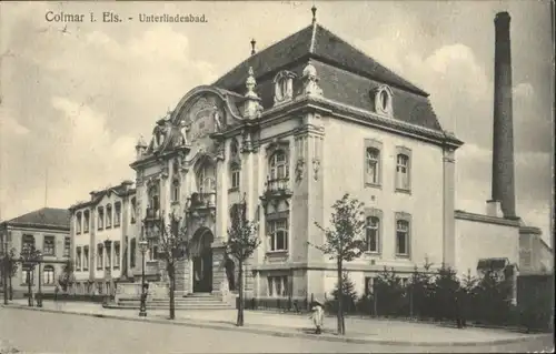 Colmar Elsass Unterlindenbad x