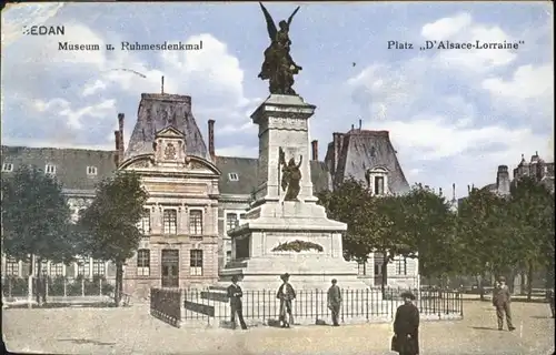 Sedan Museum Ruhmes Denkmal Platz Alsace Lorraine x