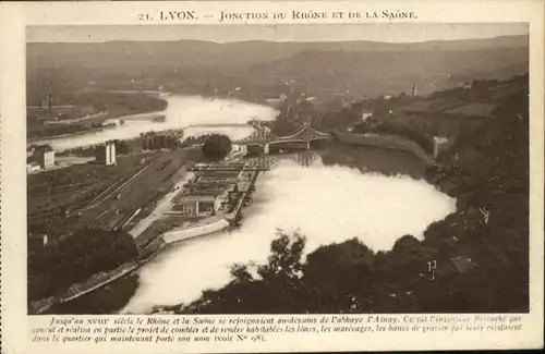 Lyon Rhone La Saone Bruecke x