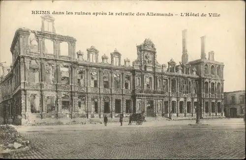 Reims Ruine Hotel Ville *