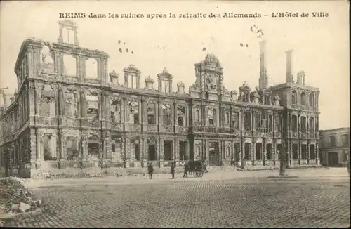 Reims Ruine Hotel Ville *