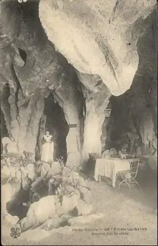 Evian-les-Bains Source des Grottes x