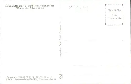 Dobel Wuerttemberg Fliegeraufnahme *