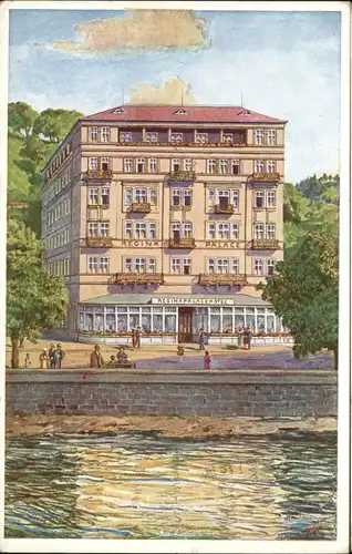 Karlsbad Boehmen Regina  Palace Hotel  *