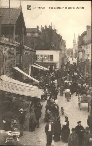 Dijon Rue Bannelier Marche *