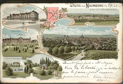 Naumburg Buergergarten Kaserne