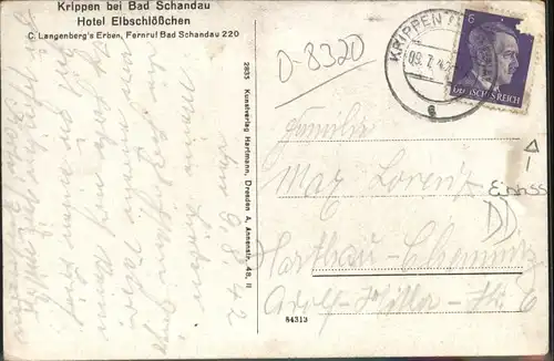 Krippen Hotel Elbschloesschen