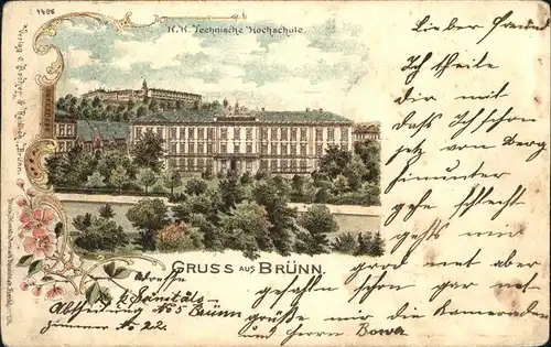 Bruenn Brno Technische Hochschule / Brno /Brno-mesto