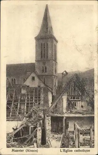 Munster Elsass Eglise catholique