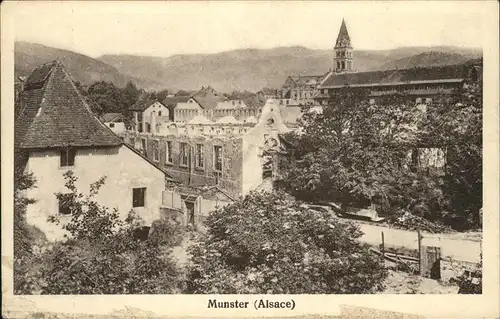 Munster Elsass Teilansicht