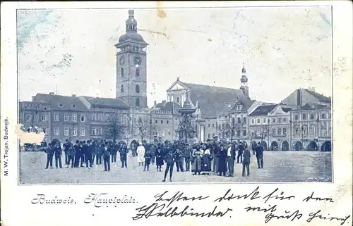 Budweis Hauptplatz