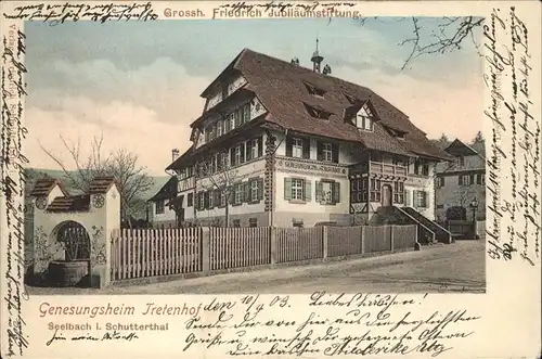 Seelbach Genesungsheim Tretenhof Kat. Seelbach