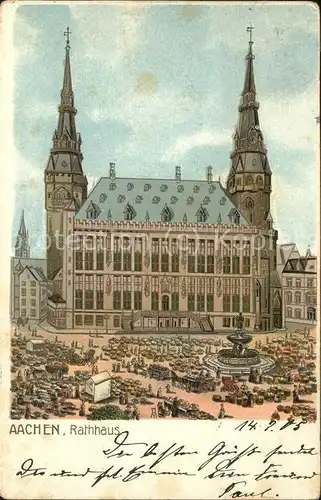 Aachen Rathaus Kat. Aachen