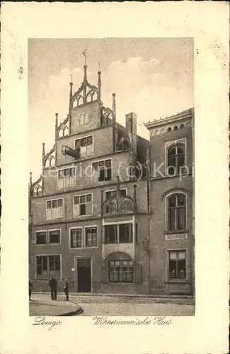 Lemgo Wippermann`sches Haus (Bahnpoststempel) Kat. Lemgo
