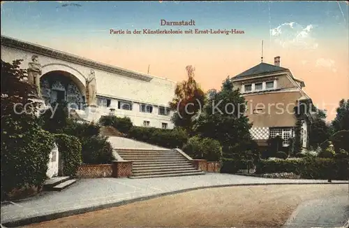 Darmstadt Kuenstlerkolonie (Ernst Ludwig Haus) Kat. Darmstadt