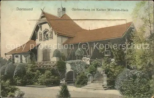 Dortmund Gaertnerhaus im Kaiser Wilhelm Hain Kat. Dortmund