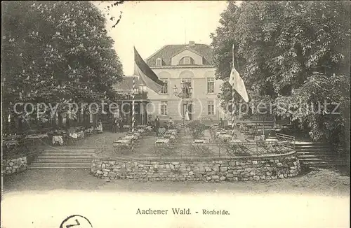 Aachen Aachener Wald Ronheide Kat. Aachen