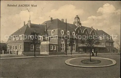 Aachen Bahnhof West Kat. Aachen