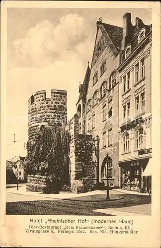 Bonn Rhein Hotel "Rheinischer Hof" / Bonn /Bonn Stadtkreis