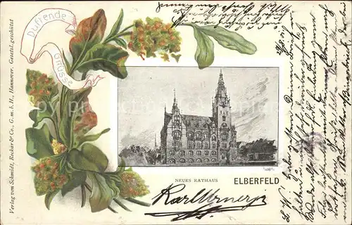 Elberfeld Wuppertal Neues Rathaus / Wuppertal /Wuppertal Stadtkreis