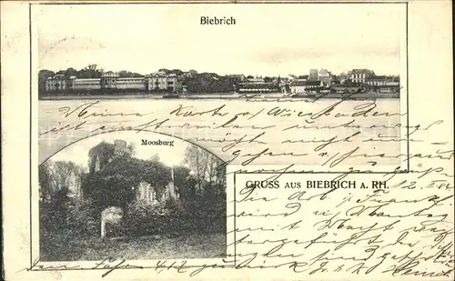 Biebrich Wiesbaden Ortsansicht Moosburg / Wiesbaden /Wiesbaden Stadtkreis