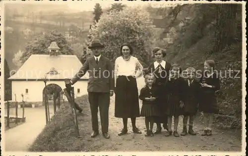 Lindenfels Odenwald Familienfoto Kat. Lindenfels