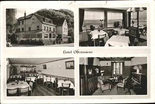 Mueden Mosel Hotel Ostermann OT Luetzbach Gastraeume Kat. Mueden (Mosel)