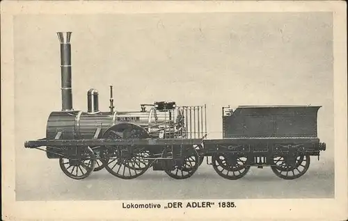 Lokomotive Der Adler Museum Berlin  Kat. Eisenbahn
