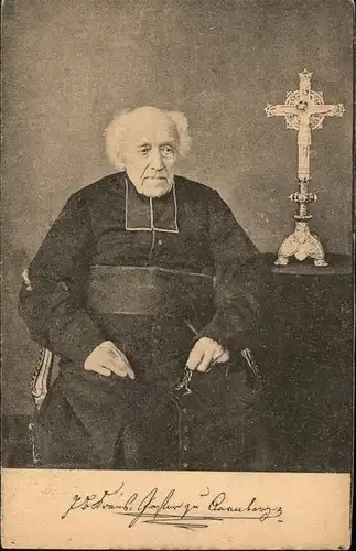 Pfarrer Johann Baptist Kraus Arenberg Kat. Religion