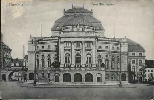 Theatergebaeude Chemnitz Kat. Gebaeude