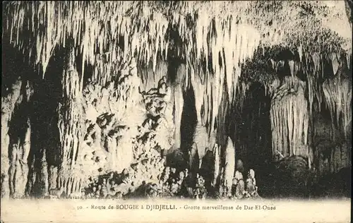 Hoehlen Caves Grottes Dar El Oued Bougie a Djidjelli  Kat. Berge