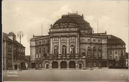 Opergebaeude Chemnitz Opernhaus  Kat. Gebaeude