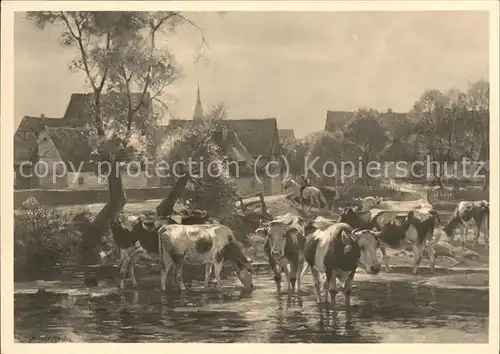 Kuenstlerkarte Arnold Moeller Haus der Deutschen Kuenste / Kuenstlerkarte /