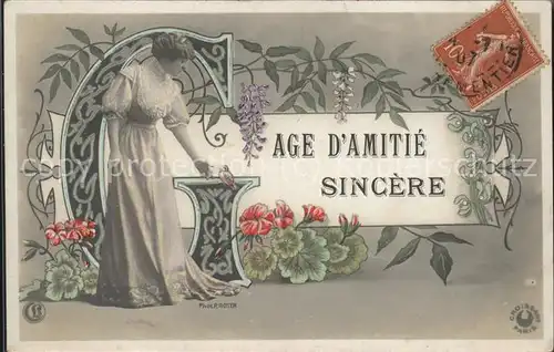Blumen Age d Amitie Singere / Pflanzen /