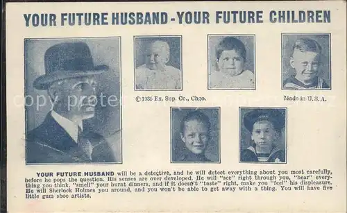 Baby Nursery Bebe future Husband Your Future Children / Kinder /