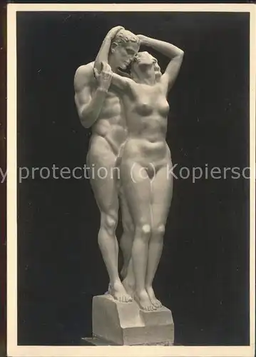 Skulpturen Josef Thorak Zwei Menschen / Skulpturen /