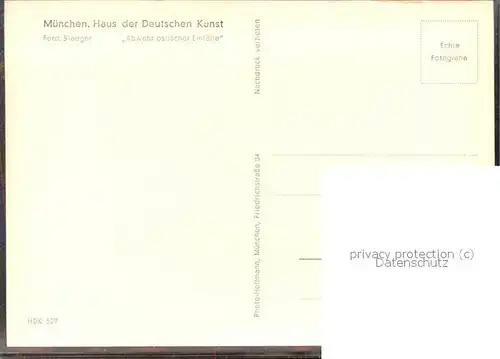 Kuenstlerkarte Ferd. Staeger Abwehr ostischer Einfaelle / Kuenstlerkarte /