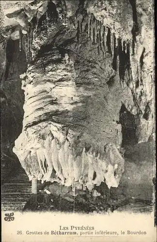 Hoehlen Caves Grottes Betharram Pyrenees Bourdon Kat. Berge