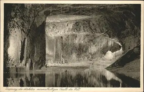 Hoehlen Caves Grottes Saalfeld Feengrotte Maerchendom Kat. Berge