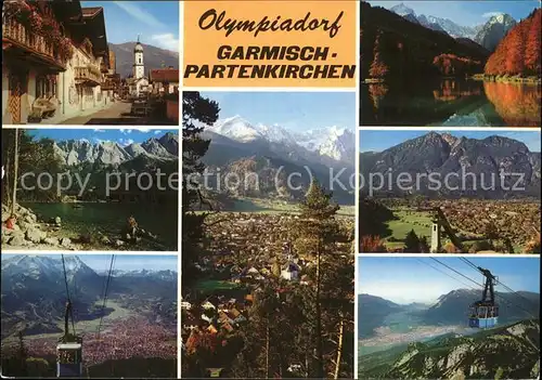 Seilbahn Garmisch-Partenkirchen Skischanze / Bahnen /