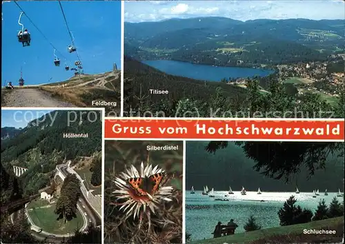 Sessellift Feldberg Titisee Schluchsee Hoellental Silberdistel  Kat. Bahnen